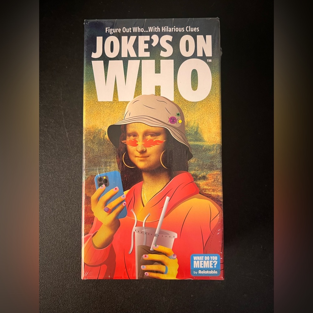 WHAT DO YOU MEME? Joke's On Who? — The Fake Quote Trivia Game, Adults NEW